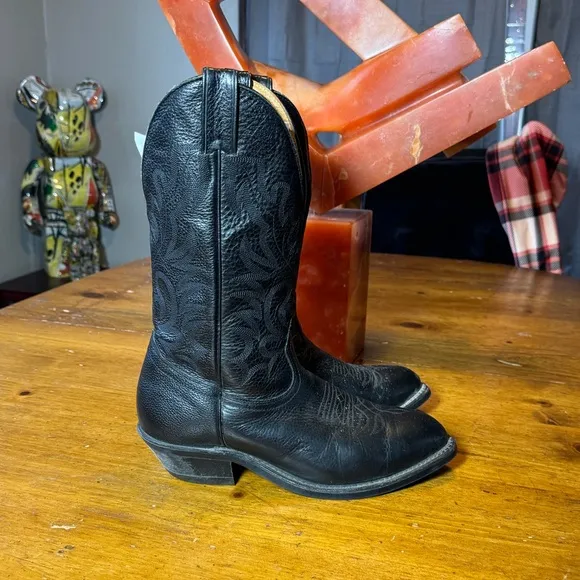 Vintage Boulet Cowboy Boots Sz 8.5 E