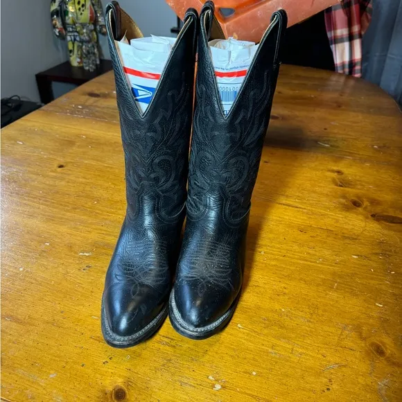 Vintage Boulet Cowboy Boots Sz 8.5 E