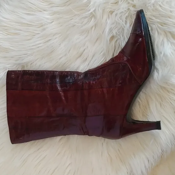 VINTAGE Custom Made in Italy Leather Boots