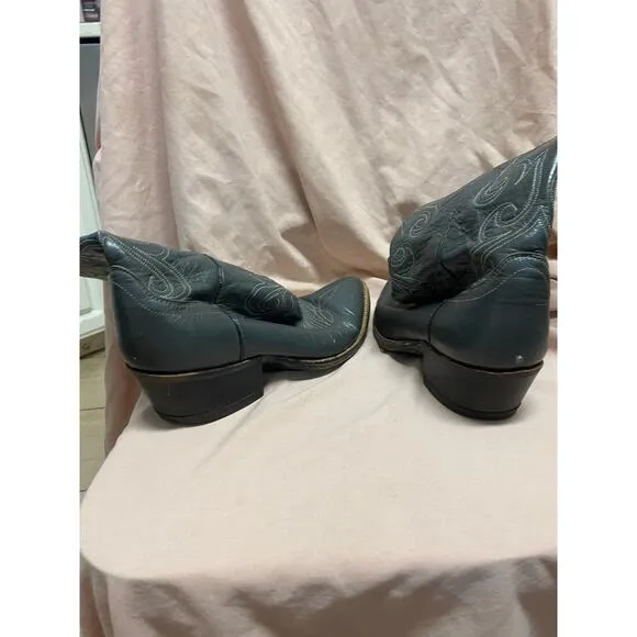 Vintage Dan Post Cowboy Boots Size 9D