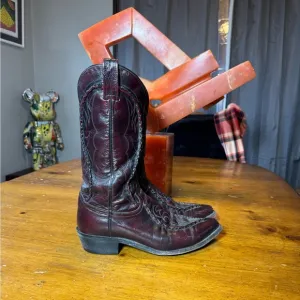 Vintage Dan Post Cowboy Boots Sz 9.5 D