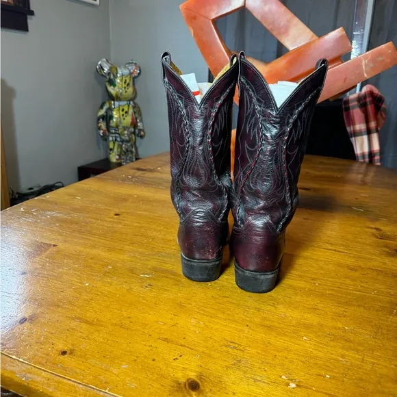 Vintage Dan Post Cowboy Boots Sz 9.5 D