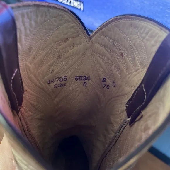 Vintage Dan Post Western Boots