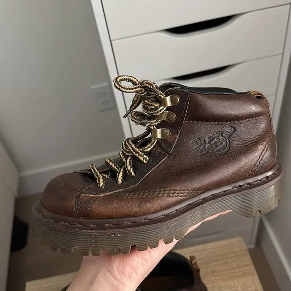 Vintage Dr. Marten’s Brown Boots Size 3 Men’s Size 5 Women’s