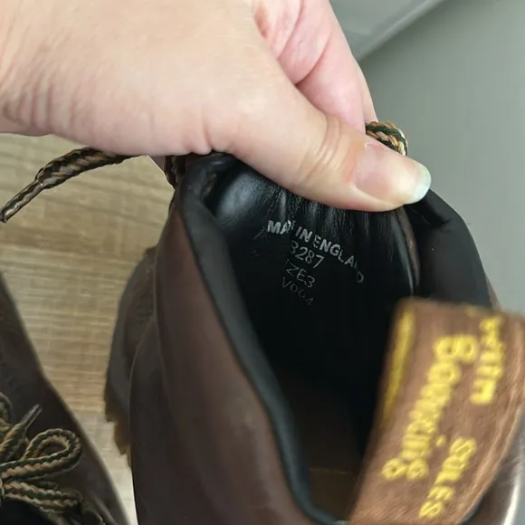Vintage Dr. Marten’s Brown Boots Size 3 Men’s Size 5 Women’s