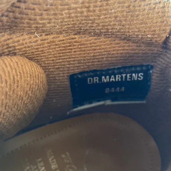 Vintage Dr.Martens Kids Toddler Leather Sneaker Boots Made in England 8444
