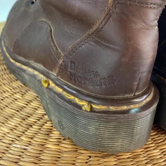 Vintage Dr.Martens Kids Toddler Leather Sneaker Boots Made in England 8444