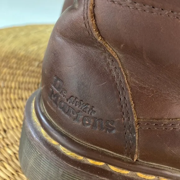Vintage Dr.Martens Kids Toddler Leather Sneaker Boots Made in England 8444