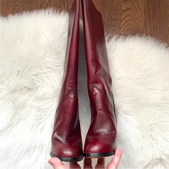 Vintage Etienne Aigner Italian Leather Boots Size 7