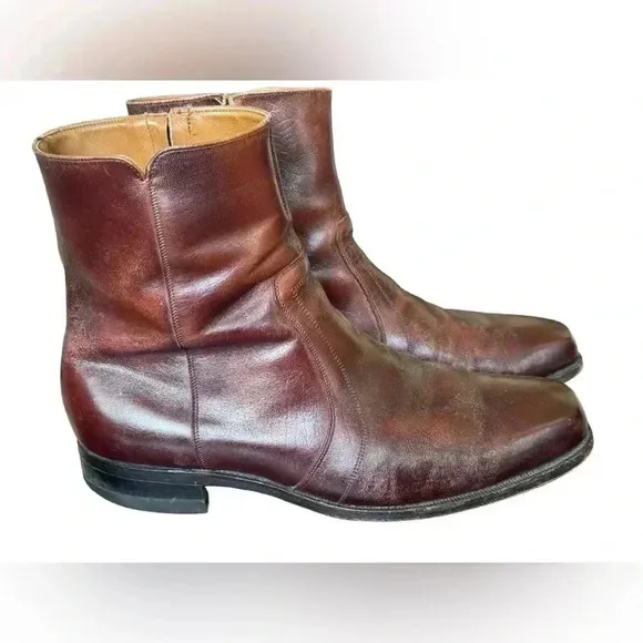 Vintage Florsheim Shoe Men's Ankle Boots 10
