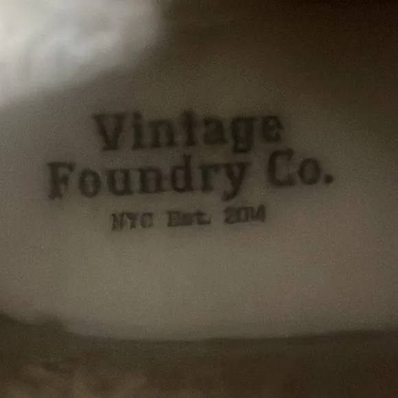 Vintage Foundary Company Tan Suede Boots Size 10