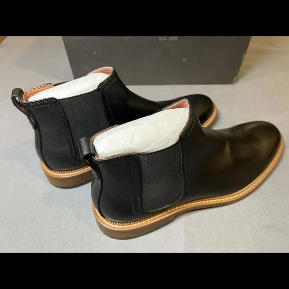 Vintage Foundry Co. Mens Martin Black Chelsea‎ Boots Size 12 NIB