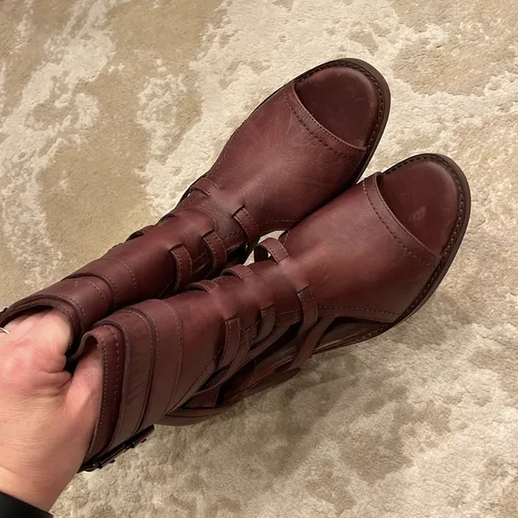 Vintage Foundry Co. Page Women's LeatherAnkle Boots Size 9