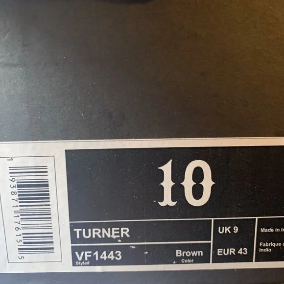 Vintage Foundry Co. Turner VF1443 Chukka Boots Mens 10 Brown Suede Lace Up S0679