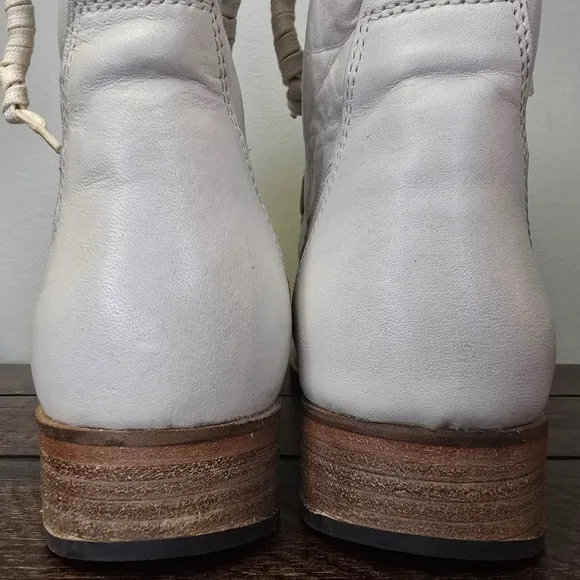 Vintage Foundry Co. Women’s Filo Boots White US Size 6 EU 36