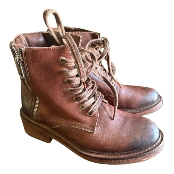 VINTAGE FOUNDRY COMPANY COMBAT BOOTS