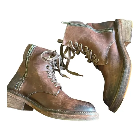 VINTAGE FOUNDRY COMPANY COMBAT BOOTS
