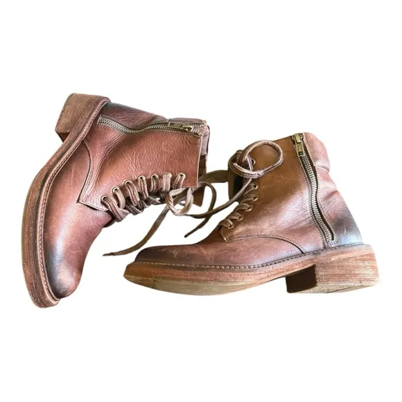 VINTAGE FOUNDRY COMPANY COMBAT BOOTS