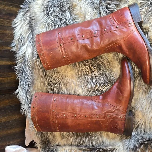 Vintage Frye Campus Boots