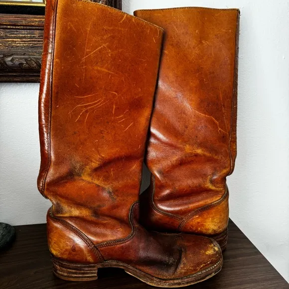 Vintage Frye Campus Boots