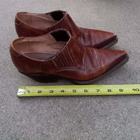 Vintage Handmade Mexican Ankle Boots