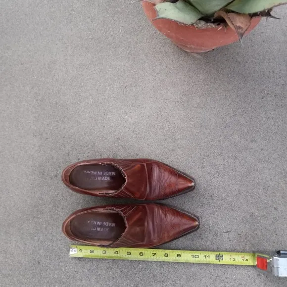 Vintage Handmade Mexican Ankle Boots