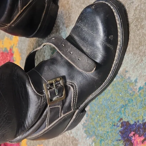 Vintage Harley Davidson Engineer Motorcycle Boots