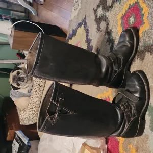 Vintage Harley Davidson Engineer Motorcycle Boots