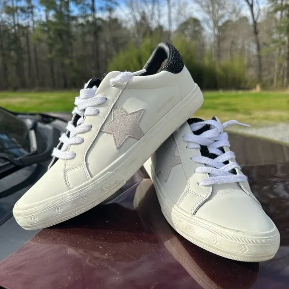 Vintage Havana VH EST 1954 Sneakers Shoes Women's Fashion White Willow -  Sz. 9