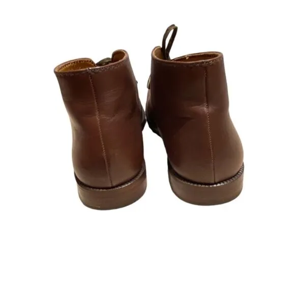 Vintage Henry Cuir for Barney’s New York Lace-up Brown 2-Tone Ankle Boots Sz 38