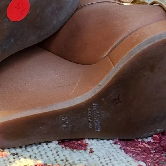 VINTAGE JIL‎ SANDER LEATHER LACE UP BOOTS Up Boots