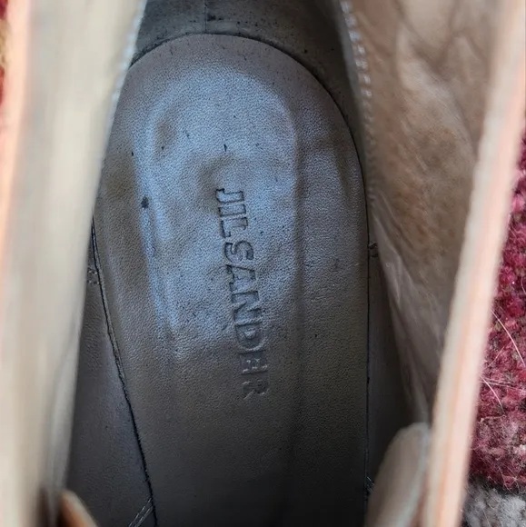 VINTAGE JIL‎ SANDER LEATHER LACE UP BOOTS Up Boots