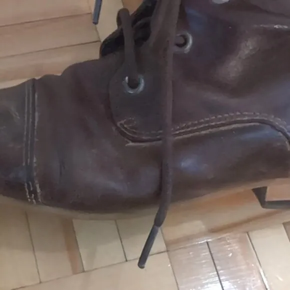 Vintage John Fluevog Leather Radio Boots Size 7