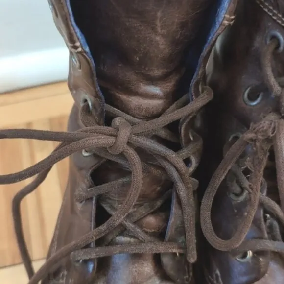 Vintage John Fluevog Leather Radio Boots Size 7