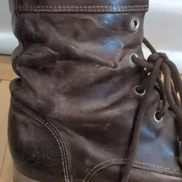 Vintage John Fluevog Leather Radio Boots Size 7