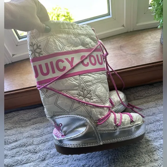 Vintage Juicy Couture Moon Boots Y2K