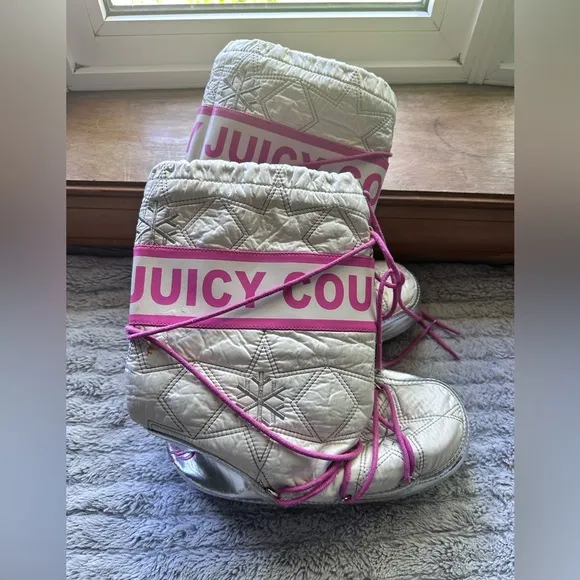 Vintage Juicy Couture Moon Boots Y2K