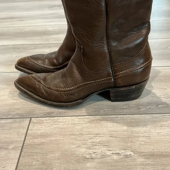 Vintage Justin boots women’s size 5 cowboy cowgirl pointed toe