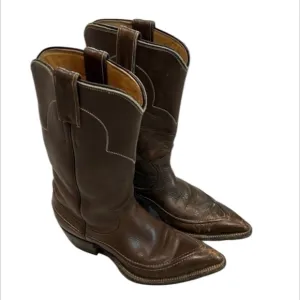 Vintage Justin boots women’s size 5 cowboy cowgirl pointed toe