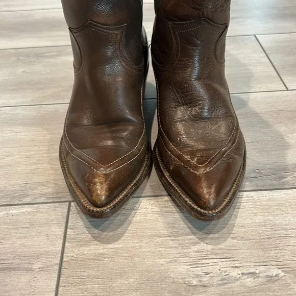 Vintage Justin boots women’s size 5 cowboy cowgirl pointed toe