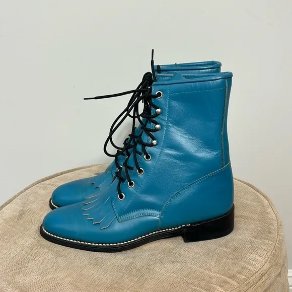 Vintage Justin Diamond J Boots