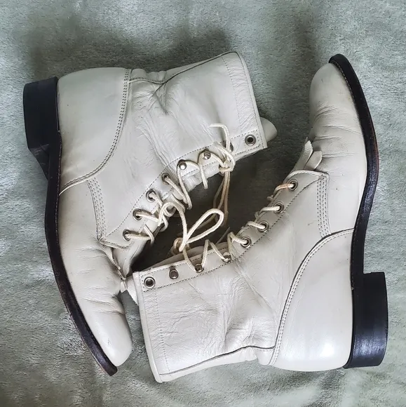 Vintage Justin Leather Women's Boots.