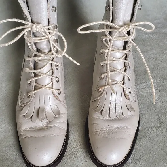 Vintage Justin Leather Women's Boots.