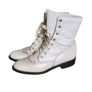 Vintage Justin Leather Women's Boots.