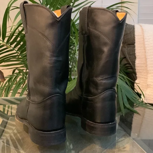 Vintage JUSTIN Original Roper Western Cowboy Boots
