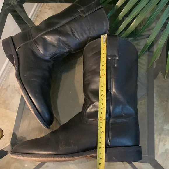 Vintage JUSTIN Original Roper Western Cowboy Boots