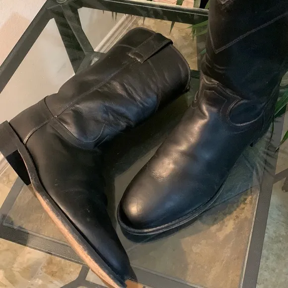 Vintage JUSTIN Original Roper Western Cowboy Boots