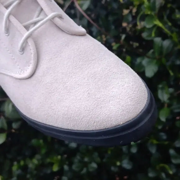 Vintage Keds Suede Chukka Style Ankle Boots Womens Size 8.5M Taupe 90s Lace Up