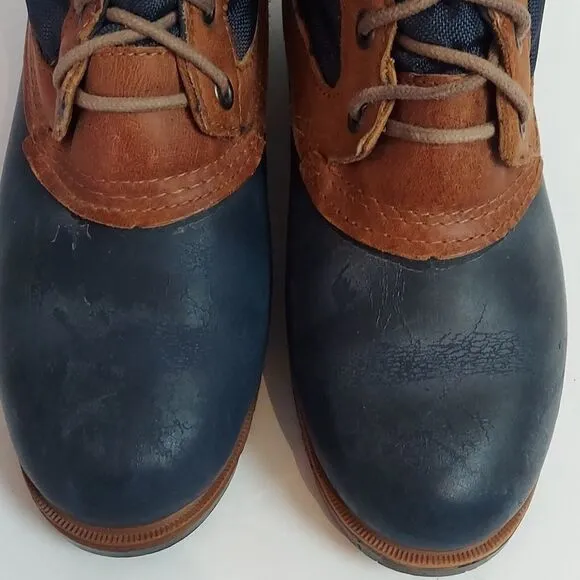 Vintage Lands' End Blue Duck Boots Sz 8