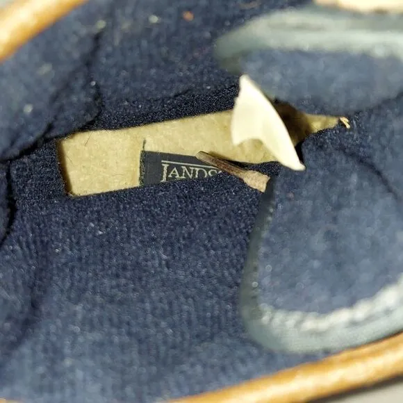 Vintage Lands' End Blue Duck Boots Sz 8